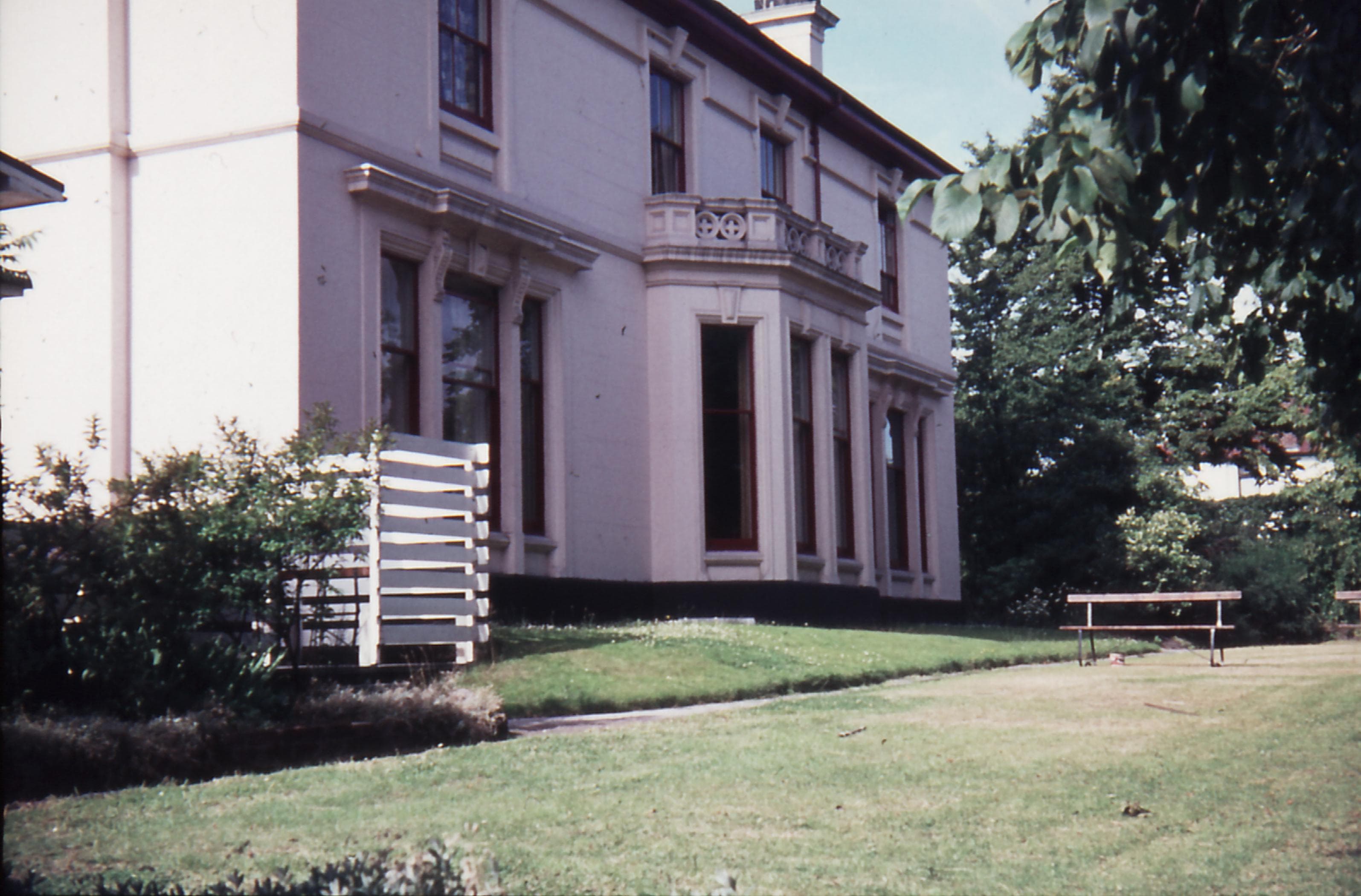 image of the main Emmanuel Bible College building from the side